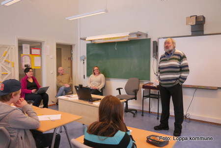På Bergsfjord skole